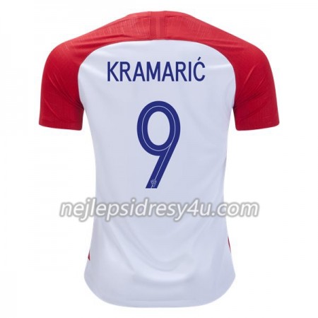 Fotbalový Dres Chorvatsko Kramaric 9 Domácí MS 2018